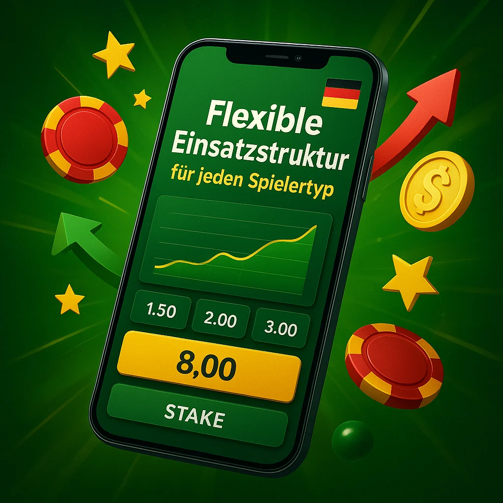 Flexible Einsatzstruktur für jeden Spielertyp